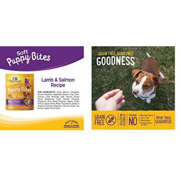 Wellness Natural Pet Food Grain Free Puppy Training Treats, 2 Pack
