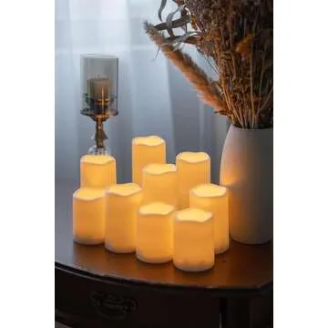 Comenzar LED Flameless Candles with Remote Control for All Occasions