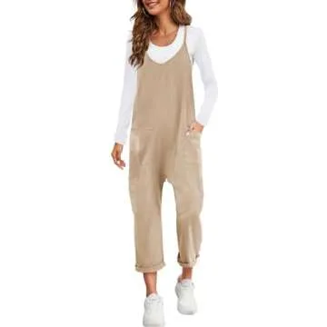 Nirovien Womens Oversized Jumpsuit - Stylish Comfort