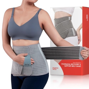 Mamaway Postpartum Belly Band - Adjustable C-Section Support Wrap