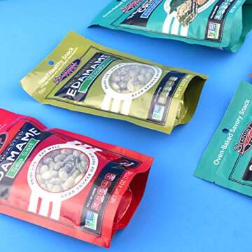 Wasabi Dry Roasted Edamame Healthy Gluten-Free Snacks