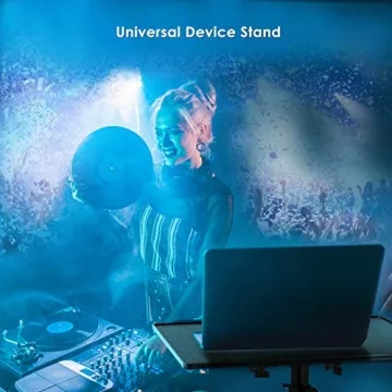 PYLE-PRO DJ Laptop Stand - Adjustable & Portable for All