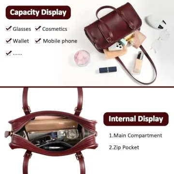 Buy MINKARS Stylish Wine Red Swing Bag for All Occasions