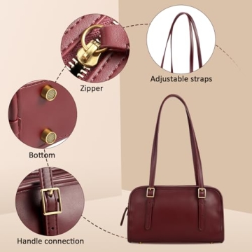 Buy MINKARS Stylish Wine Red Swing Bag for All Occasions