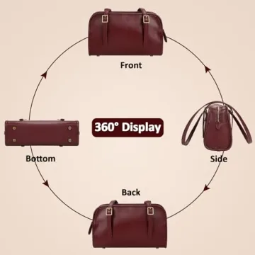 Buy MINKARS Stylish Wine Red Swing Bag for All Occasions