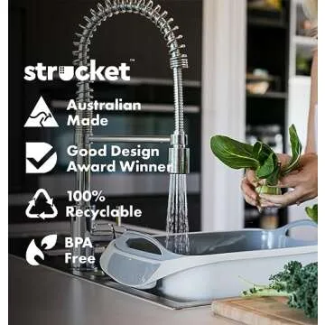 Strucket: Versatile 5 Gallon Strainer & Bucket System