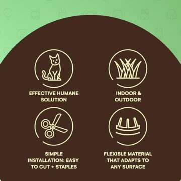 Homarden Black Cat Statues for Halloween Yard Decor