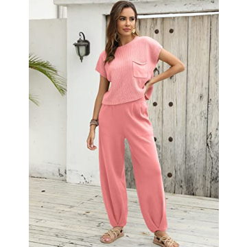 Ugerlov Cozy Women’s Sweater Set with High-Waisted Pants