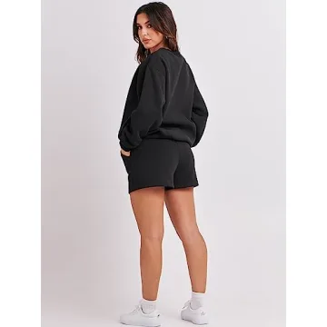 ANRABESS Women 2 Piece Casual Lounge Outfit Set