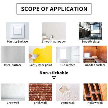 NL Sky Removable Large Size Acrylic Hexagon Mirror Wall Sticker,Self-Adhesive Tiles, 3D Hexagonal, Non-Glass, for Home Bedroom Living Room Decor (6.88 x 6.02 x 3.54 inches)…