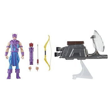 Marvel Legends Hawkeye Action Figure with Sky-Cycle Gift