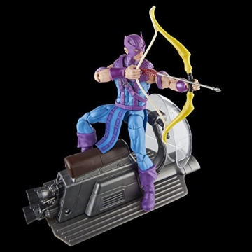 Marvel Legends Hawkeye Action Figure with Sky-Cycle Gift