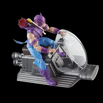 Marvel Legends Hawkeye Action Figure with Sky-Cycle Gift
