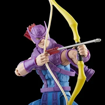Marvel Legends Hawkeye Action Figure with Sky-Cycle Gift