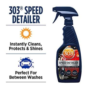 303 Products Speed Detailer - For All Exterior Automotive Surfaces - Instantly Shines And Protects P...