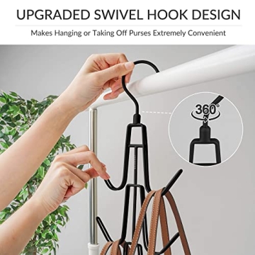ZEDODIER Purse Hanger Organizer Set for Stylish Storage