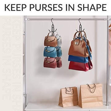 ZEDODIER Purse Hanger Organizer Set for Stylish Storage