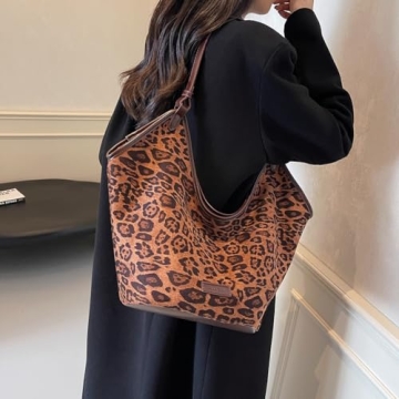 Stylish YFGBCX Cheetah Hobo Bag for Everyday Use