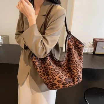 Stylish YFGBCX Cheetah Hobo Bag for Everyday Use