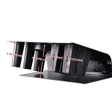 BYOOTIQUE Hair Tool Holder with Outlets and Storage