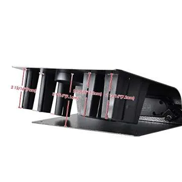 BYOOTIQUE Hair Tool Holder with Outlets and Storage