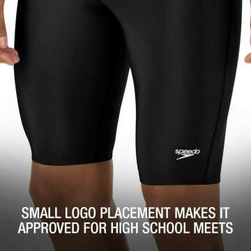 Speedo Men's ProLT Solid Jammer Swimsuit