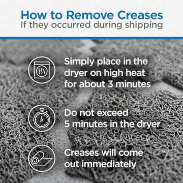 Large Waterproof Cat Litter Mat - Stylish Mess Control