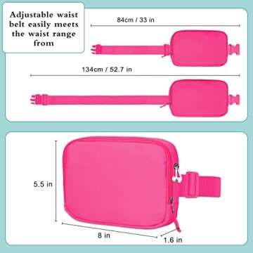 LLYWCM Fanny Pack - Versatile Crossbody & Belt Bag