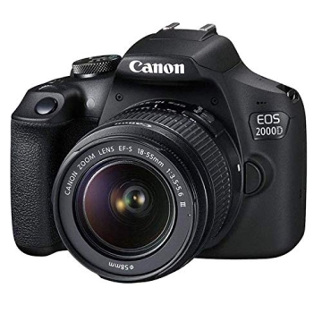 Canon EOS 2000D DSLR with Essential Accesories Bundle