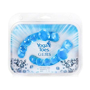 YogaToes GEMS Gel Toe Stretchers for Foot Relief