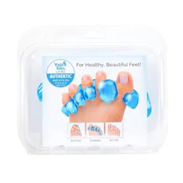 YogaToes GEMS Gel Toe Stretchers for Foot Relief