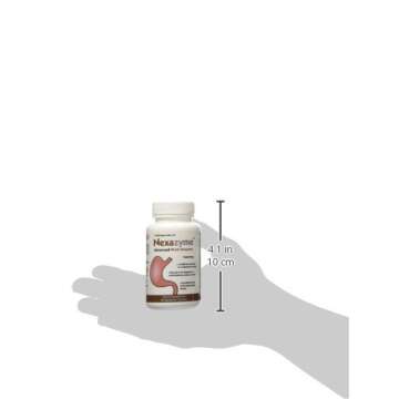 DrFormulas Digestive Enzymes for Bloating Relief, Gas, Lactose Intolerance, Digestion Support with Lactase, Amylase, Lipase, Bromelain, Protease, 60 Capsules