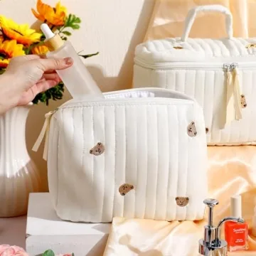 Paterr 3 Piece Makeup Bag Set for Stylish Organization