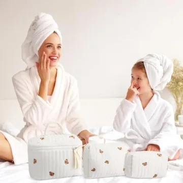 Paterr 3 Piece Makeup Bag Set for Stylish Organization