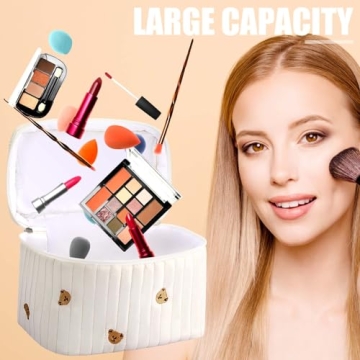 Paterr 3 Piece Makeup Bag Set for Stylish Organization