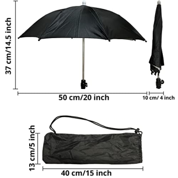 BelTech Hot Shoe Umbrella: Waterproof Camera Protection