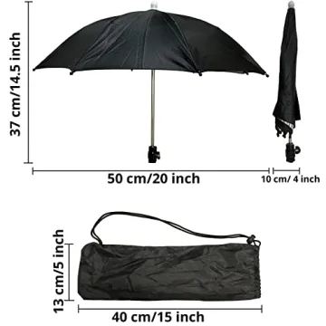 BelTech Hot Shoe Umbrella: Waterproof Camera Protection