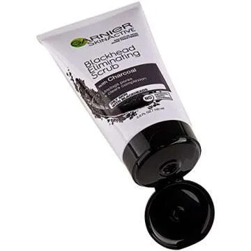 Garnier SkinActive Charcoal Scrub: Clean Pores & Clear Skin