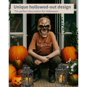 SHYMERY Halloween Lanterns with Timer for Home Decor
