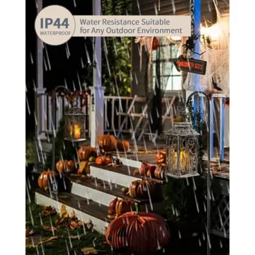 SHYMERY Halloween Lanterns with Timer for Home Decor