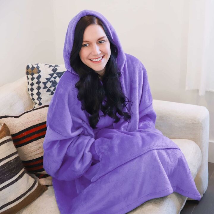 Catalonia Oversized Blanket Hoodie - Sherpa Pullover Comfort