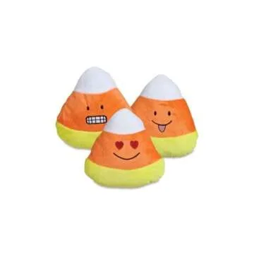Grriggles Candy Corn Plush Toy for Dogs Fun