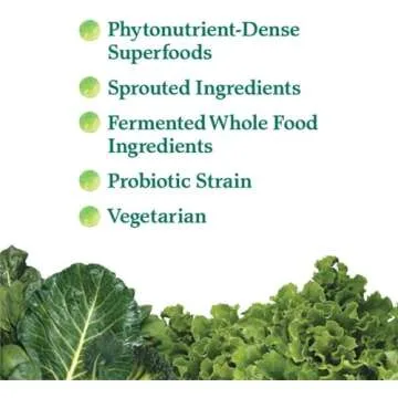 Garden of Life Perfect Food Super Green Formula - 14 Servings | 45 Superfoods, Greens, Fruit & Veggie Juice Superfood Powder Supplement, Probiotics & Organic Spirulina for Digestion & Immune Health