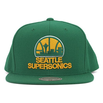 Seattle Supersonics Mitchell & Ness Snapback Hat