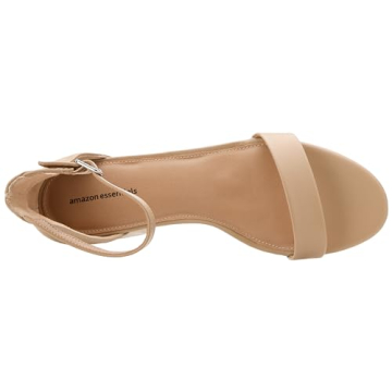 Amazon Essentials Women's Two Strap Heeled Sandal for Every Occasion