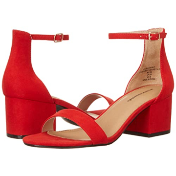 Amazon Essentials Women's Two Strap Heeled Sandal for Every Occasion