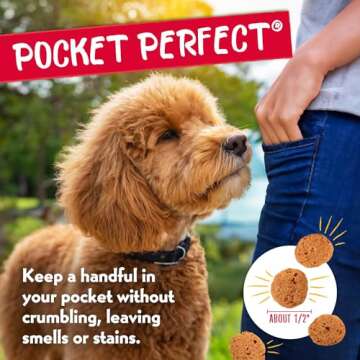 Charlee Bear Original Crunch Dog Treats-Variety Pack, 16oz Bags (5 Different Flavors), Natural Training Treats for Puppies to Adults, Healthy Snacks for Your Small, Medium, or Large Pooch, Made in USA