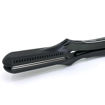 Croc Classic Silver Titanium Flat Iron Hair Straightener 1.5 Inch