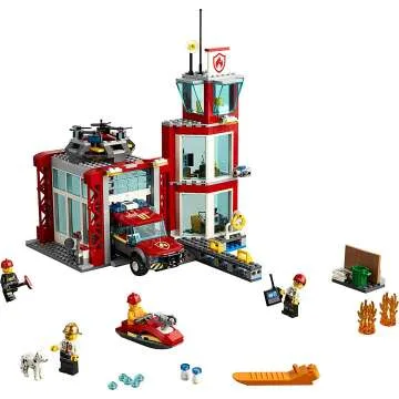 LEGO City Fire Station 60215 – Fun Fire Rescue Set
