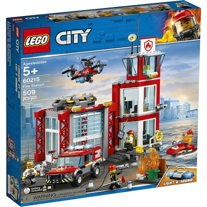 LEGO City Fire Station 60215 – Fun Fire Rescue Set